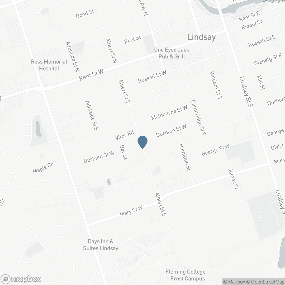 99 DURHAM STREET W, Lindsay, Ontario K9V 2P8